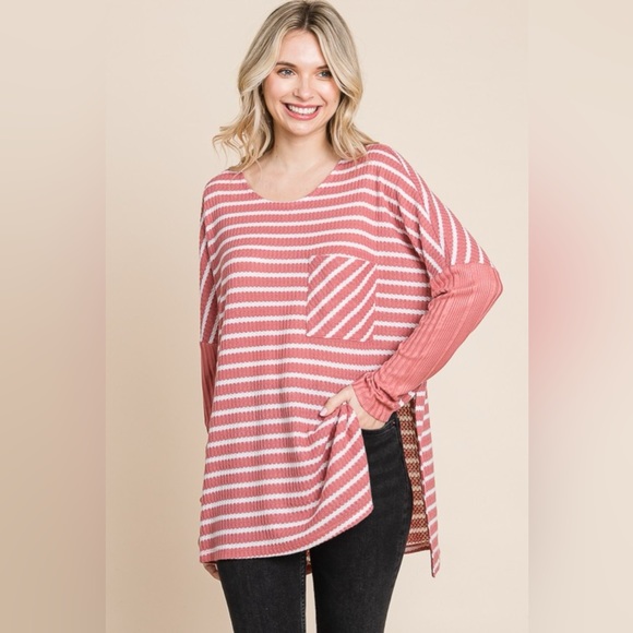 Culture Code Full Size Round Neck Mesh Perspective Top